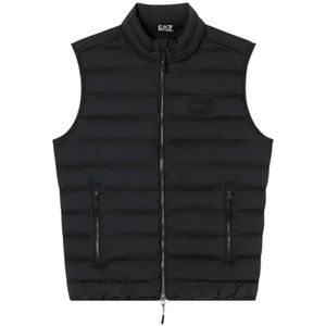 Emporio Armani Ea7, Heren, Jassen, Zwart, Maat: XL