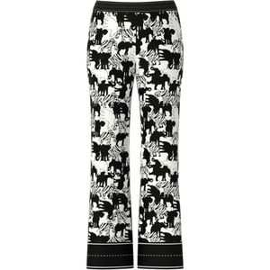 Marc Cain, Dames, Broeken, Zwart, Maat: M