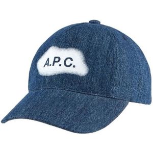 A.p.c., Heren, Accessoires, Blauw, Maat: 58 CM