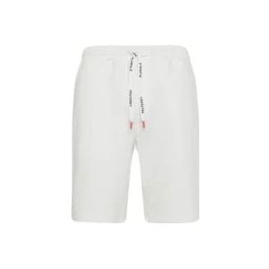 Peuterey Witte katoenen Bermuda shorts Lente/Zomer 2024 , White , Heren , Maat: L