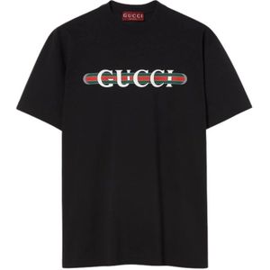 Gucci, Heren, Tops, Zwart, Maat: XL Katoen,