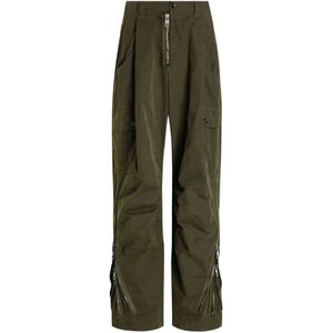 Dolce & Gabbana, Heren, Broeken, Groen, Maat: S Katoen,