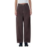 Carhartt WIP - Brandon Jeans - Bruin - Dames - Katoen