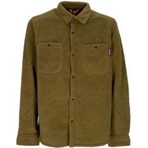 Timberland, Heren, Jassen, Groen, Maat: L Fleece,
