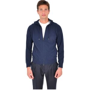 Herno, Heren, Truien, Blauw, Maat: M Kasjmier,