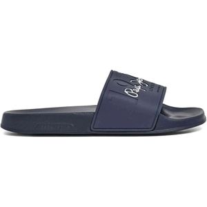 Pepe Jeans, Heren, Schoenen, Blauw, Maat: 43 EU Synthetisch,