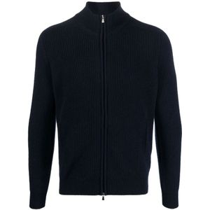 Barba, Heren, Truien, Blauw, Maat: 2XL Kasjmier,