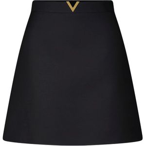 Valentino Garavani, Dames, Rokken, Zwart, Maat: XS