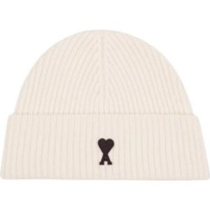 Ami Paris, Dames, Accessoires, Wit, Maat: ONE Size Wol,