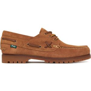 Polo Ralph Lauren, Heren, Schoenen, Bruin, Maat: 42 EU Suède,