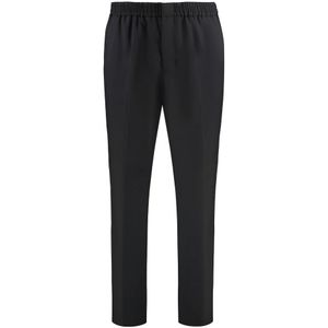 Ami Paris - Broek - Zwart - Wol