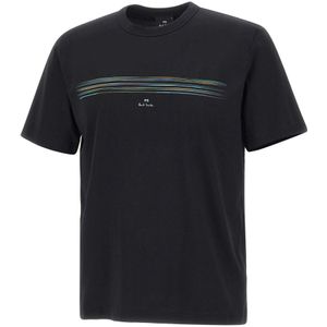 Paul Smith, Heren, Tops, Zwart, Maat: L