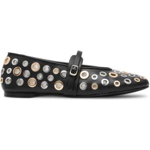 Steve Madden, Dames, Schoenen, Zwart, Maat: 37 EU Leer,