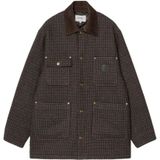 Carhartt Wip, Heren, Jassen, Bruin, Maat: S Wol,
