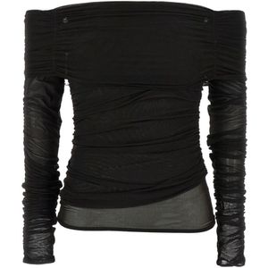 Federica Tosi, Dames, Tops, Bruin, Maat: 2XS