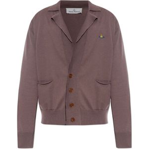 Vivienne Westwood, Heren, Truien, Bruin, Maat: XL Katoen,