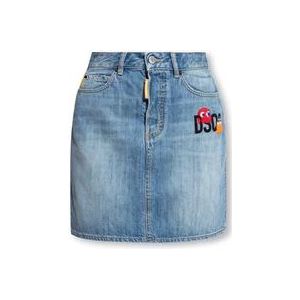 Dsquared2 Pac-Man™ x , Blue , Dames , Maat: 2XS