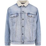 LEVI'S - Tussenjas - Ecru - Lichtblauw