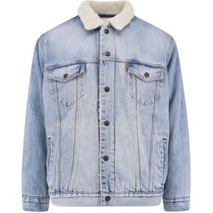 LEVI'S - Tussenjas - Ecru - Lichtblauw