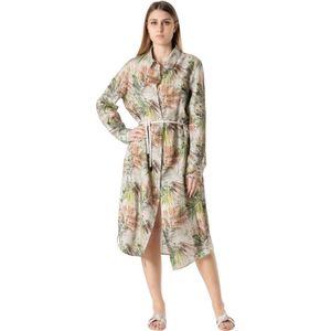 Le Tricot Perugia, Dames, Jurken, Veelkleurig, Maat: XL Katoen,