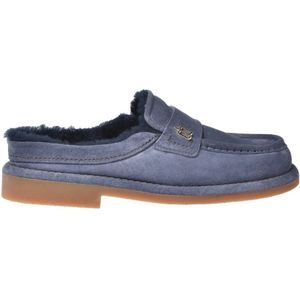 Baldinini, Dames, Schoenen, Blauw, Maat: 35 EU Suède,