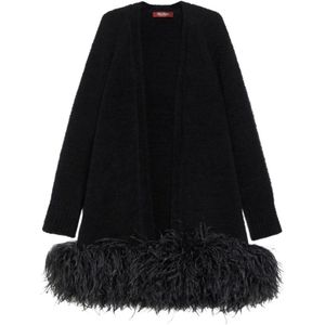 Max Mara Studio, Dames, Truien, Zwart, Maat: M Wol,