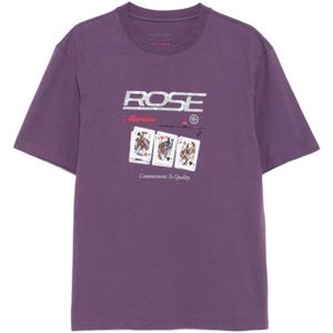 Martine Rose, Heren, Tops, Paars, Maat: M Katoen,