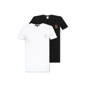 Versace T-shirt twee-pack , Multicolor , Heren , Maat: 2XL