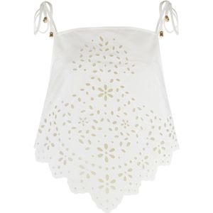 Self Portrait, Dames, Tops, Wit, Maat: 2XS Katoen,