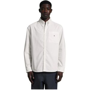 Bram's Fruit, Heren, Overhemden, Wit, Maat: XL Katoen,