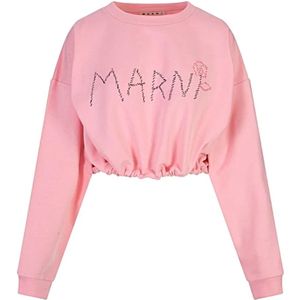 Marni, Dames, Sweatshirts & Hoodies, Roze, Maat: XS