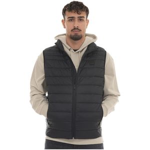 Hugo, Heren, Jassen, Zwart, Maat: S Polyamide,