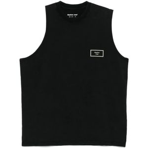 Martine Rose, Heren, Tops, Zwart, Maat: L Katoen,