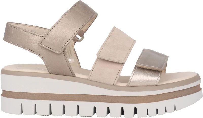 Gabor 64.620.62 - Dames Sandaal - Goud - Lichte Buitenzoal