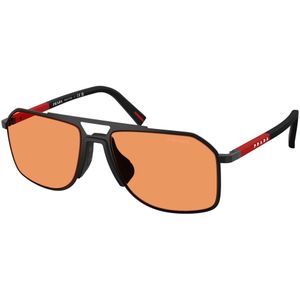 Prada, Heren, Accessoires, Zwart, Maat: 56 MM