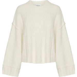 Karen by Simonsen, Dames, Truien, Wit, Maat: XL