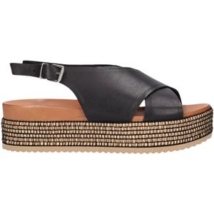 Notre-v, Dames, Schoenen, Zwart, Maat: 40 EU Leer,