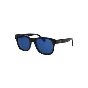 Moncler Stijlvolle zonnebril Ml0192 , Blue , unisex , Maat: 53 MM