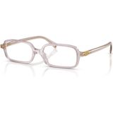 Miu Miu - Rechthoekige Bril - Paars - Acetaat - Lensbreedte 51 mm