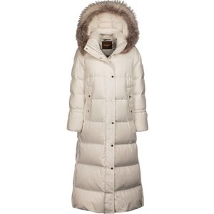 Moorer, Dames, Mantels, Wit, Maat: 3XS Zijde,