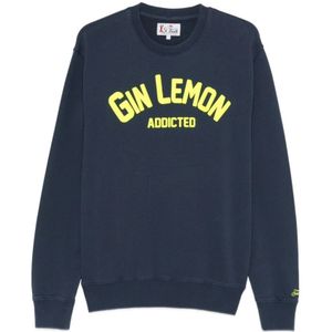 MC2 Saint Barth, Heren, Sweatshirts & Hoodies, Blauw, Maat: M