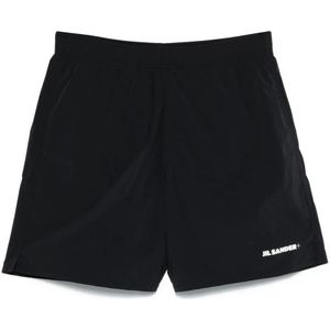 Jil Sander, Heren, Badkleding, Zwart, Maat: L Polyamide,