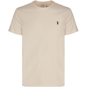 Polo Ralph Lauren, Heren, Tops, Beige, Maat: L Katoen,