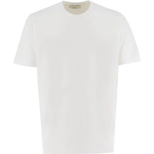 Mauro Ottaviani, Heren, Tops, Wit, Maat: 2XL Katoen,