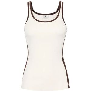 Elisabetta Franchi, Dames, Tops, Wit, Maat: XS Viscose,