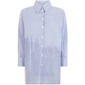 Patrizia Pepe, Dames, Blouses & Shirts, Veelkleurig, Maat: XS Poliester,