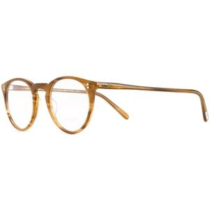Oliver Peoples, Heren, Accessoires, Bruin, Maat: 47 MM
