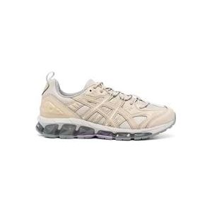 Asics Veergrijs/Wood Crepe Sneakers , Gray , Heren , Maat: 43 1/2 EU