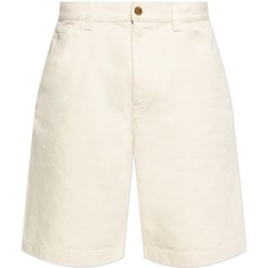 Versace, Heren, Korte broeken, Beige, Maat: W33 Katoen,