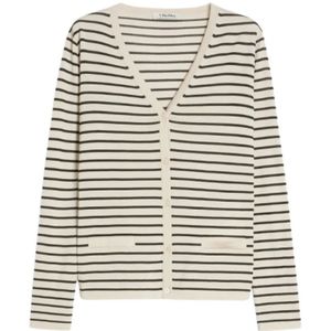 Max Mara, Dames, Truien, Beige, Maat: S Zijde,